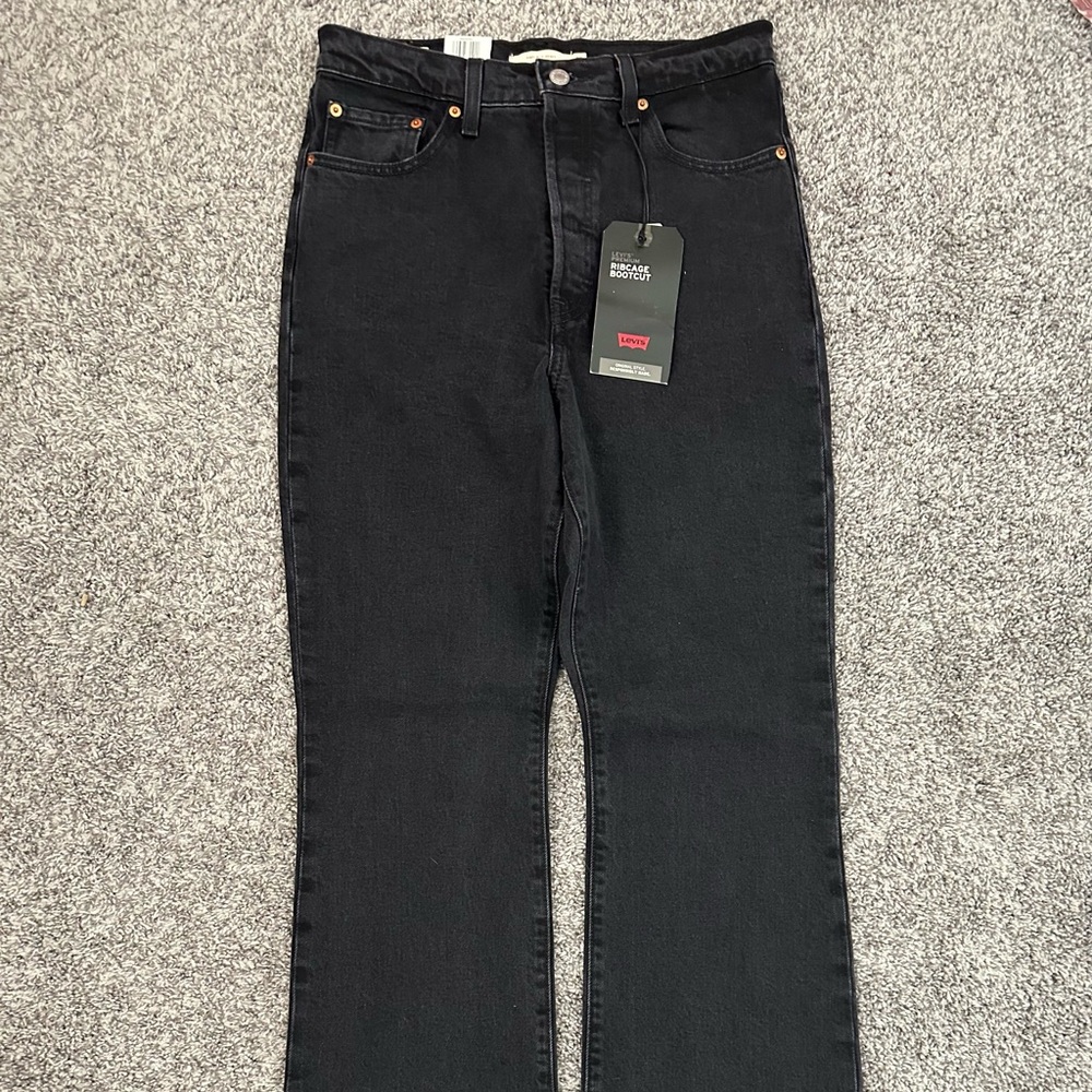 Levi's Women's Black Ribcage Bootcut Jeans